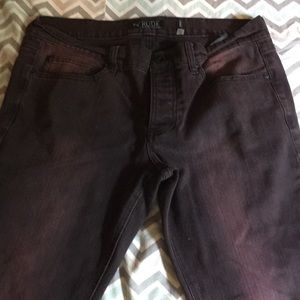 32/34 Rude skinny jeans red